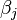 \beta_j